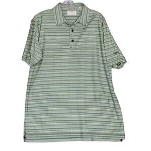 Linksoul Tempus Fugit Men's Golf Polo Shirt Harrah's Lake Tahoe,‎ Size Large